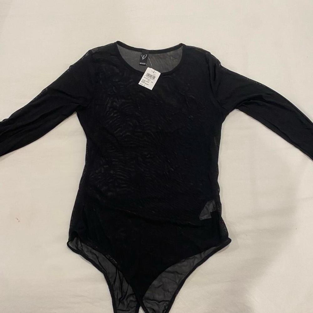 Black Long Sleeve Bodysuit